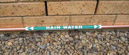 Rainwater pipe